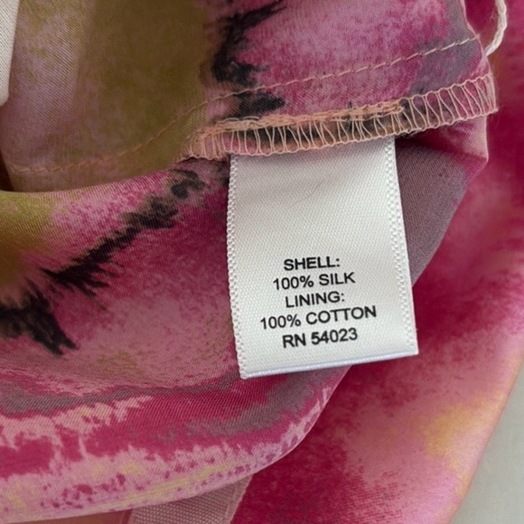 Banana Republic 100% silk strapless mini dress NWT , sz 4 petite - Picture 7 of 8